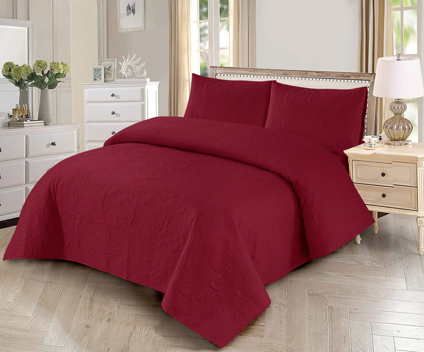 Luxury 3pc bed spread