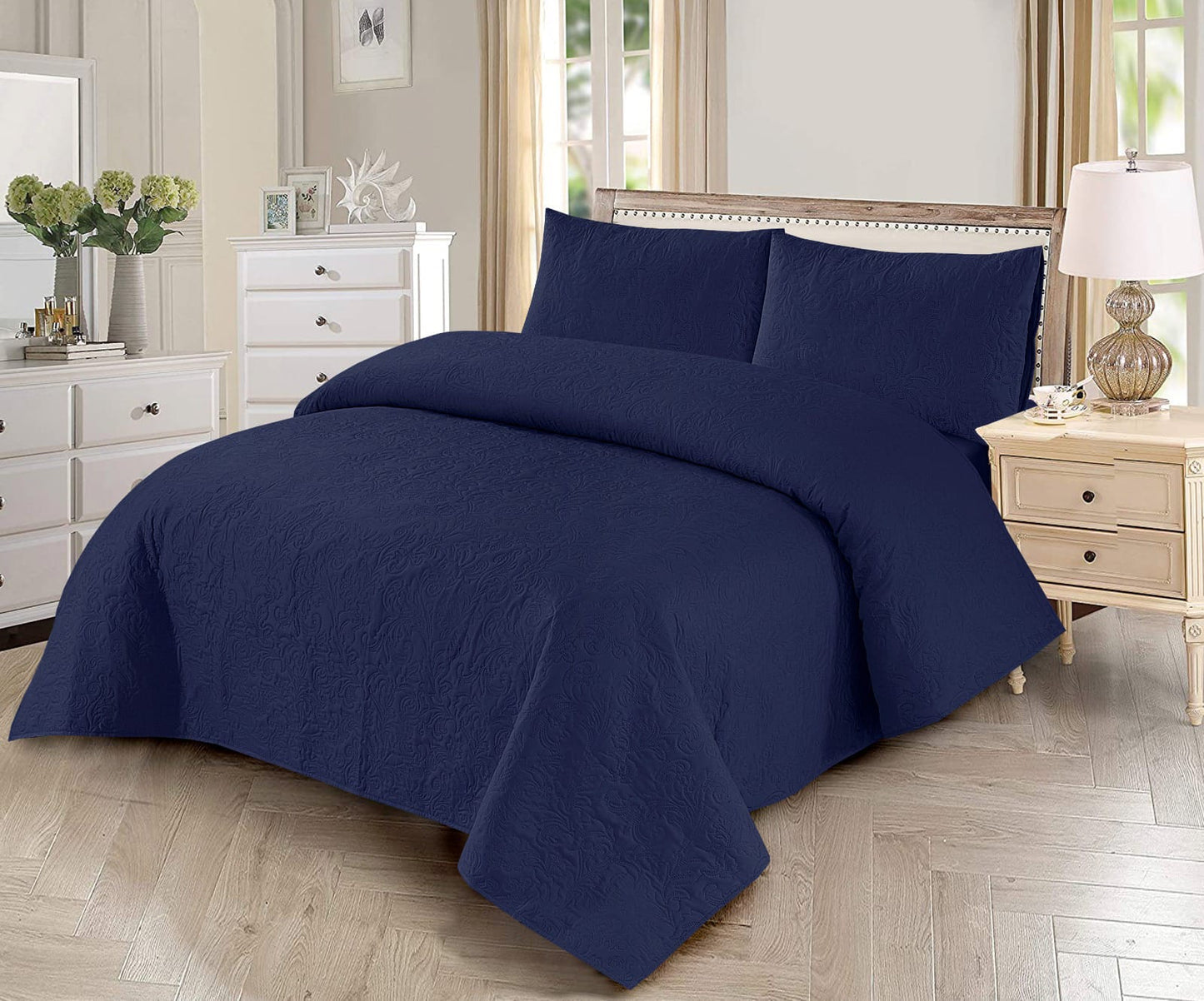 Luxury 3pc bed spread